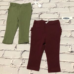 Ruffle Leggings 2 Pack